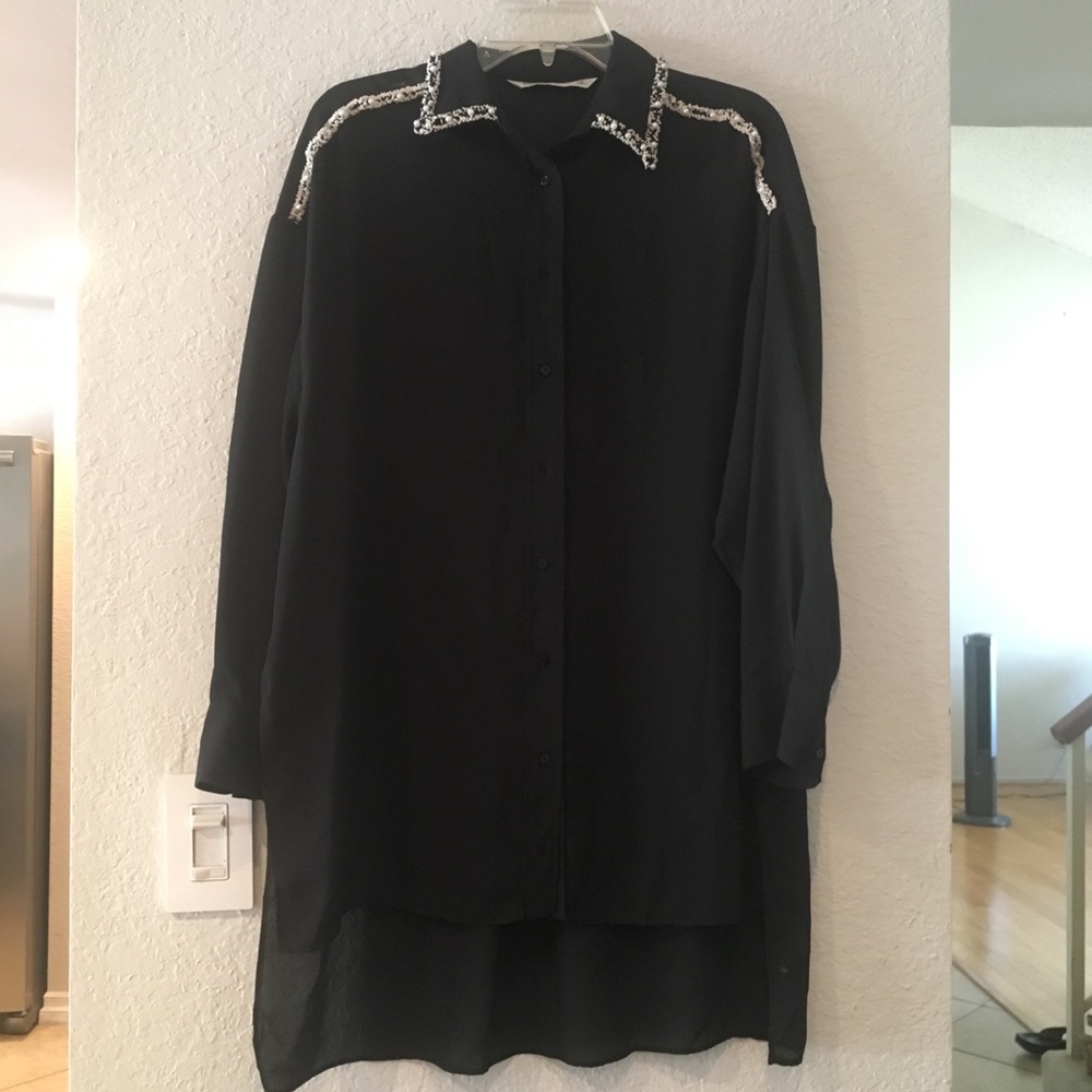 Nwot Zara Basic - image 4